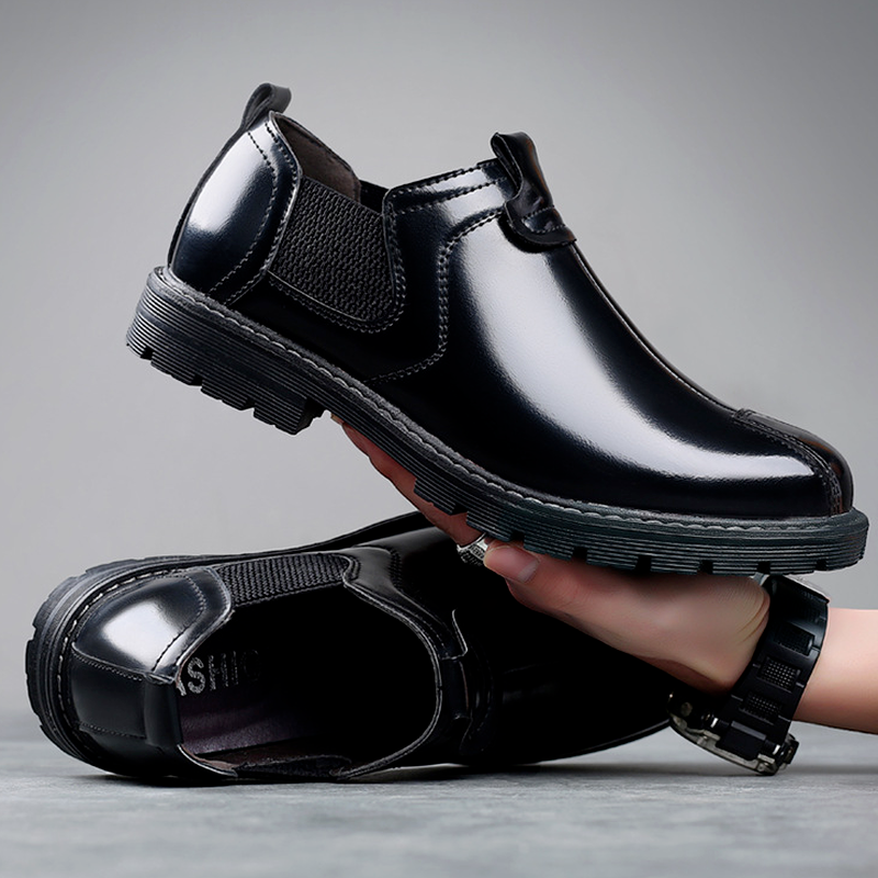 MotoRebel Cruiser Leather Boots